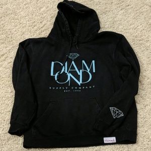 Diamond supply sweatshirt in perfect condition